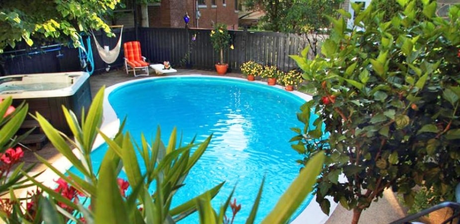 Chez Baza - Extérieur - arrière, piscine