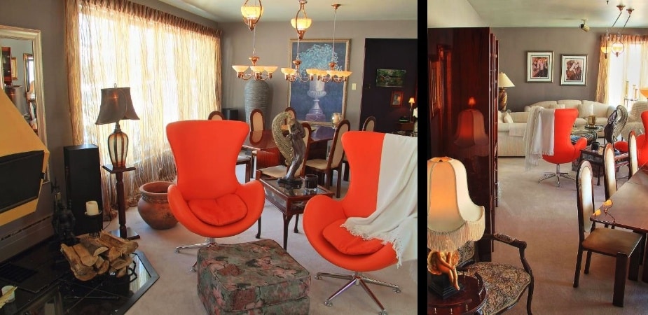 Chez Baza - Intérieur - salle à diner